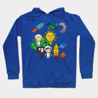 Kids space adventure Hoodie